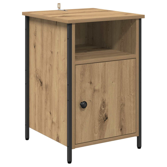 Bedside Cabinet Artisan Oak 40 x 42 x 60 cm Engineered Wood