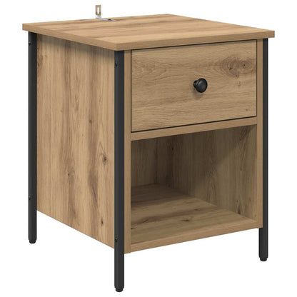 Bedside Cabinet Artisan Oak 40 x 42 x 50 cm Engineered Wood