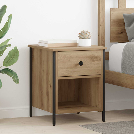 Bedside Cabinet 2 pcs Artisan Oak 40 x 42 x 50 cm