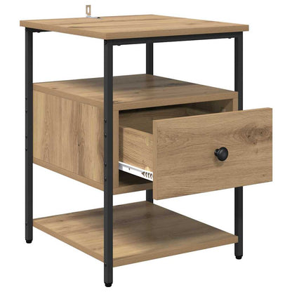 Bedside Cabinet Artisan Oak 40 x 42 x 56 cm Engineered Wood
