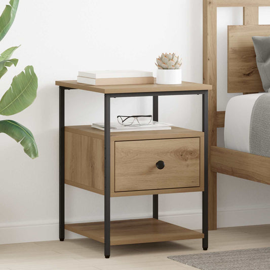 Bedside Cabinet 2 pcs Artisan Oak 40 x 42 x 56 cm