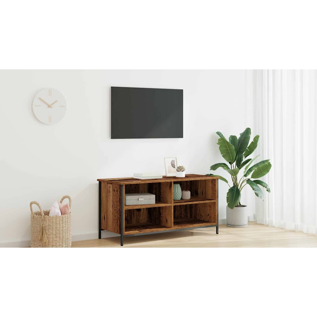 TV Cabinet Old Wood 100 x 40 x 50 cm Engineered Wood