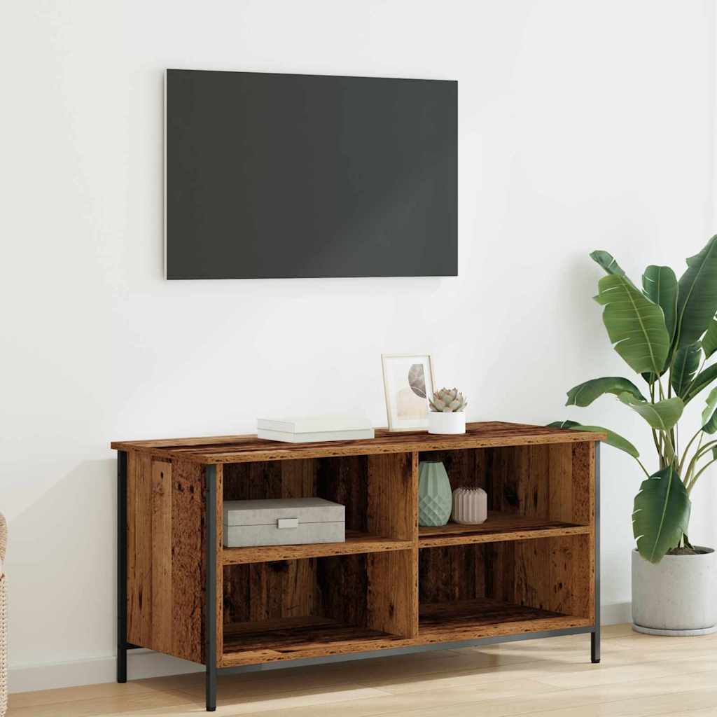 TV Cabinet Old Wood 100 x 40 x 50 cm Engineered Wood