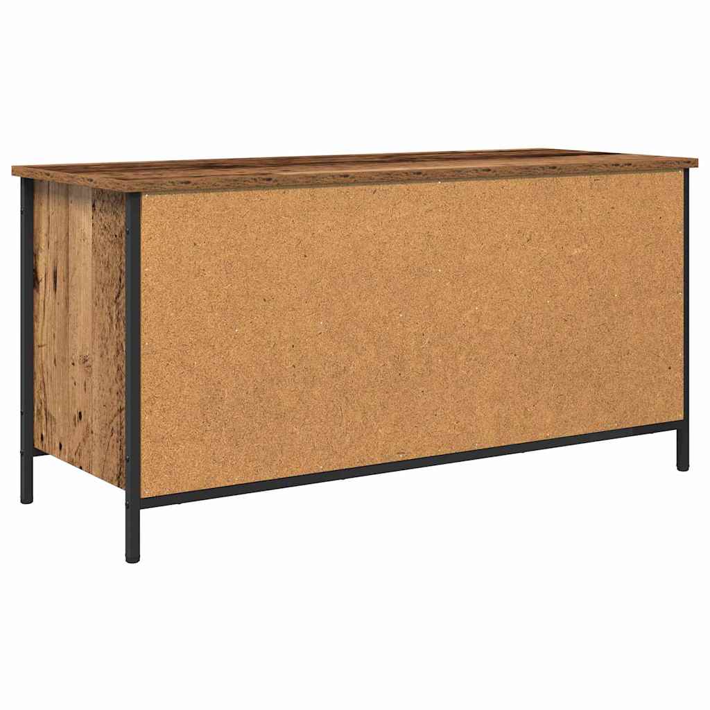 TV Cabinet Old Wood 100 x 40 x 50 cm Engineered Wood