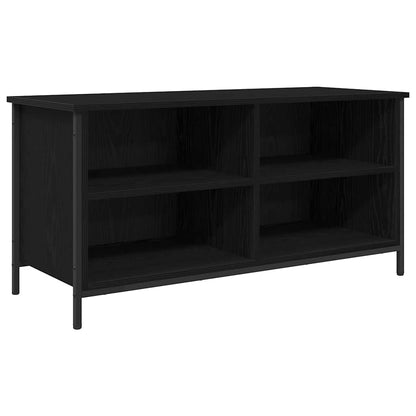 TV Cabinet Black Oak 100 x 40 x 50 cm Engineered Wood