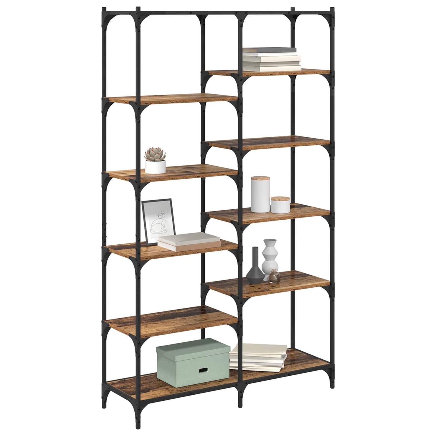 Bookshelf Old wood 100 x 32 x 170 cm Engineered wood