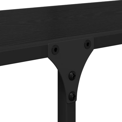 Bookshelf Black oak 100 x 32 x 170 cm Engineered wood