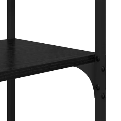 Bookshelf Black oak 100 x 32 x 170 cm Engineered wood