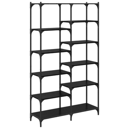 Bookshelf Black oak 100 x 32 x 170 cm Engineered wood