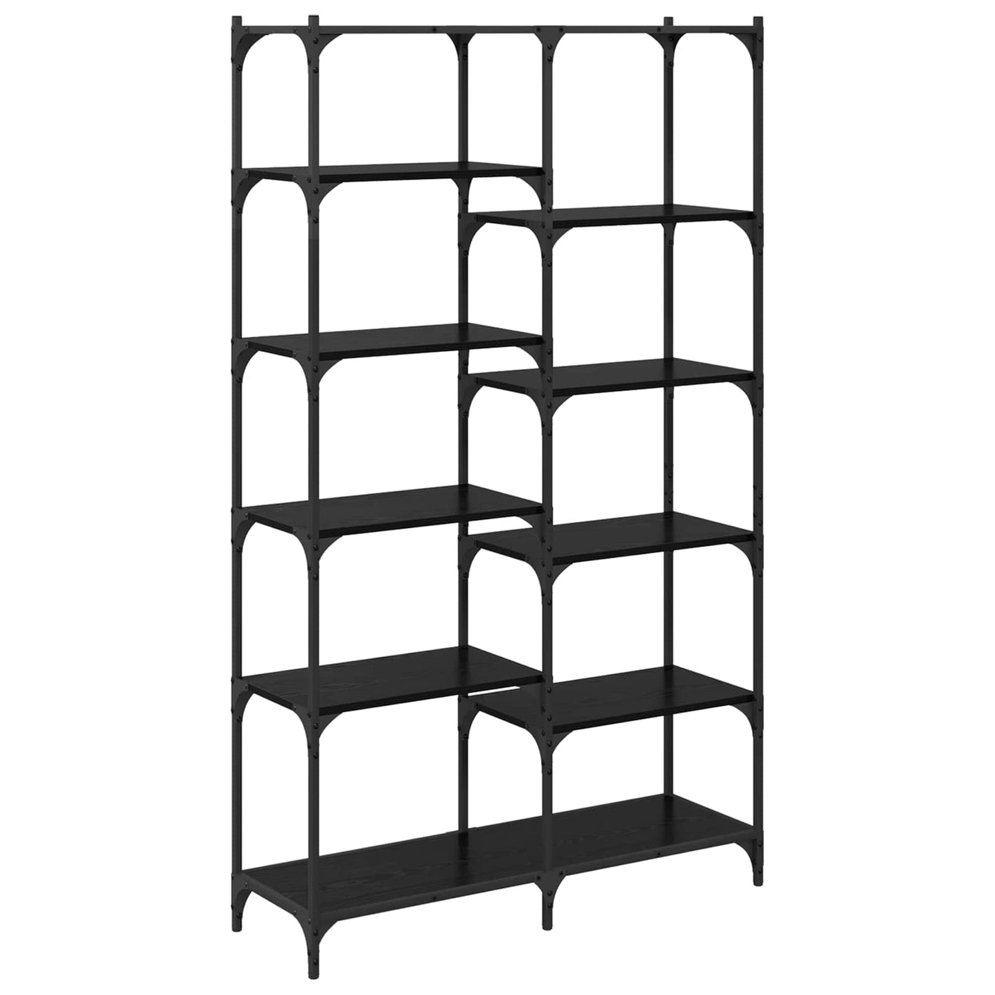 Bookshelf Black oak 100 x 32 x 170 cm Engineered wood