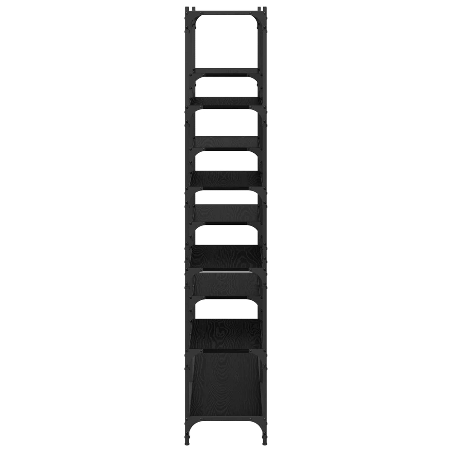 Bookshelf Black oak 100 x 32 x 170 cm Engineered wood