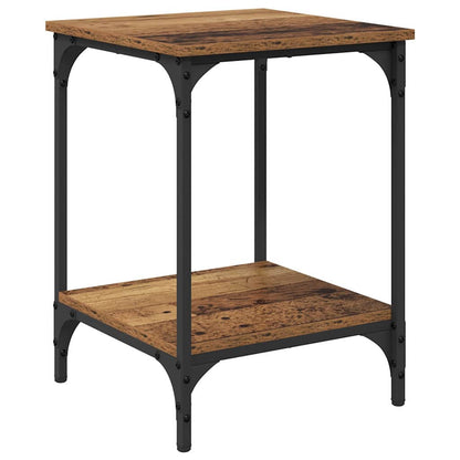 Coffee Table Old Wood 40 x 40 x 55 cm Engineered Wood