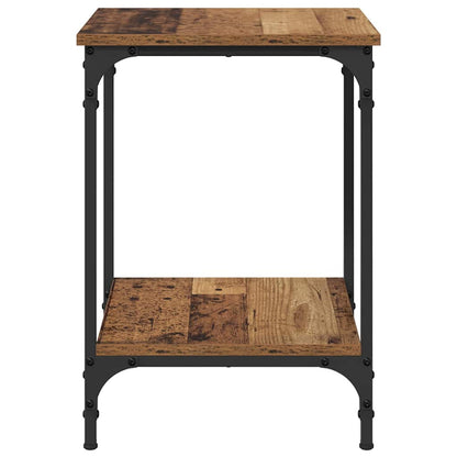 Coffee Table Old Wood 40 x 40 x 55 cm Engineered Wood