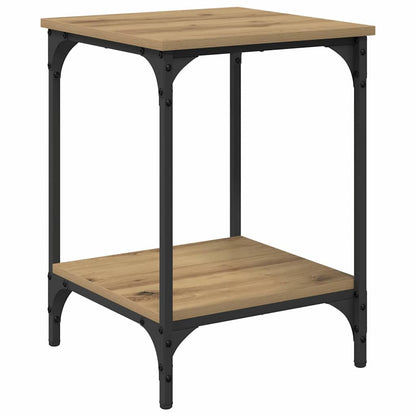 Coffee Table Artisan Oak 40 x 40 x 55 cm Engineered Wood