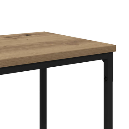 Console Table Artisan Oak 160 x 30 x 75 cm Engineered Wood