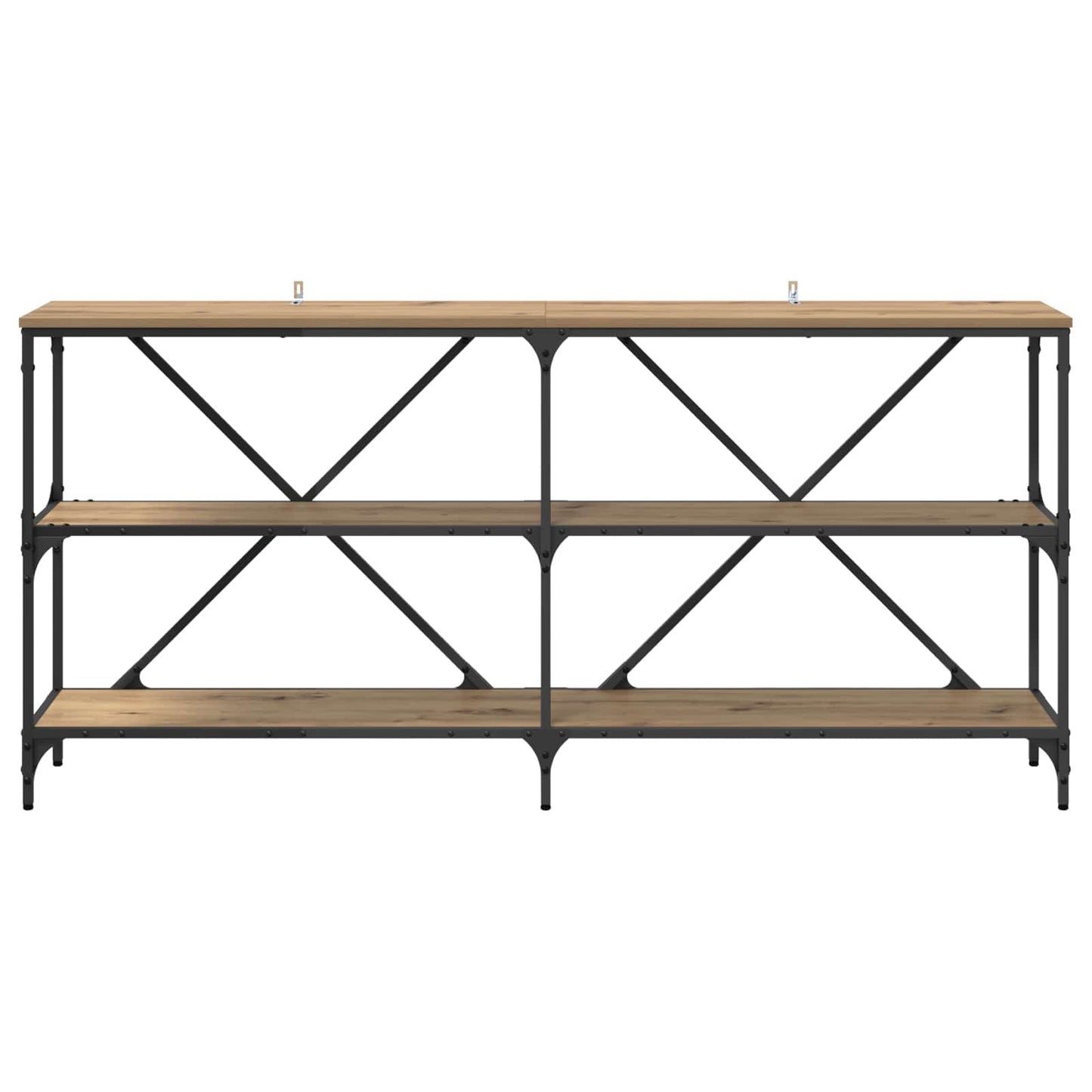 Console Table Artisan Oak 160 x 30 x 75 cm Engineered Wood