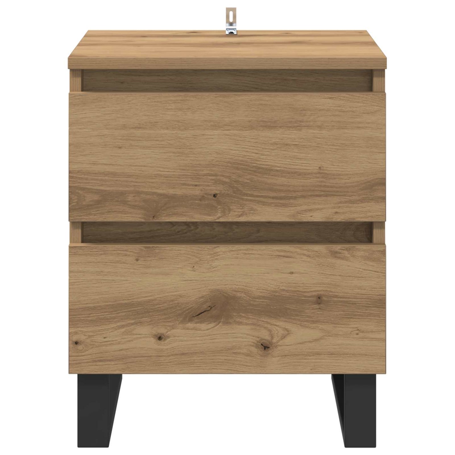 Bedside Cabinet with Drawer 2 pcs Artisan Oak 40 x 35 x 50 cm