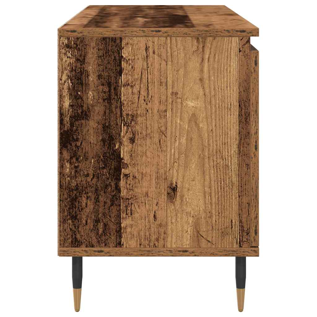 TV Cabinet Old Wood 104 x 35 x 50 cm Engineered Wood