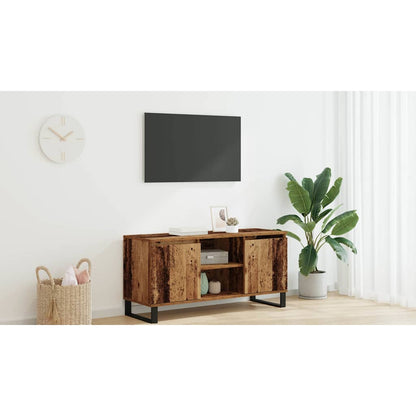 TV Cabinet Old Wood 104 x 35 x 50 cm Engineered Wood