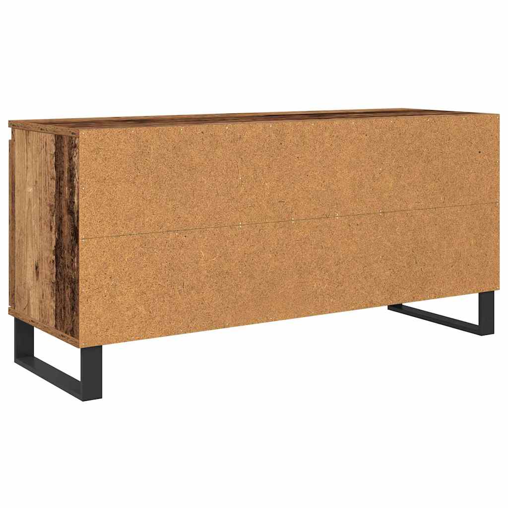 TV Cabinet Old Wood 104 x 35 x 50 cm Engineered Wood