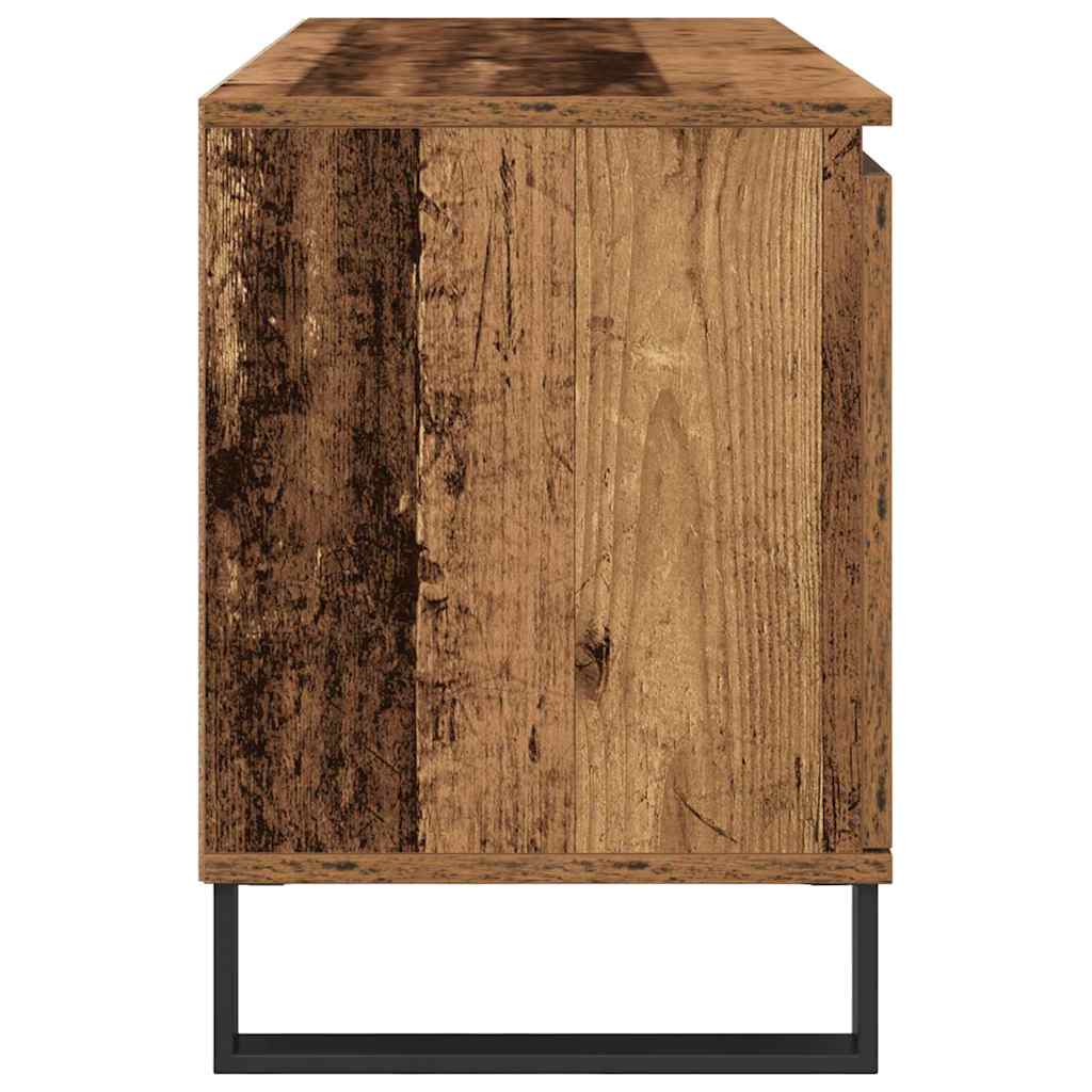 TV Cabinet Old Wood 104 x 35 x 50 cm Engineered Wood