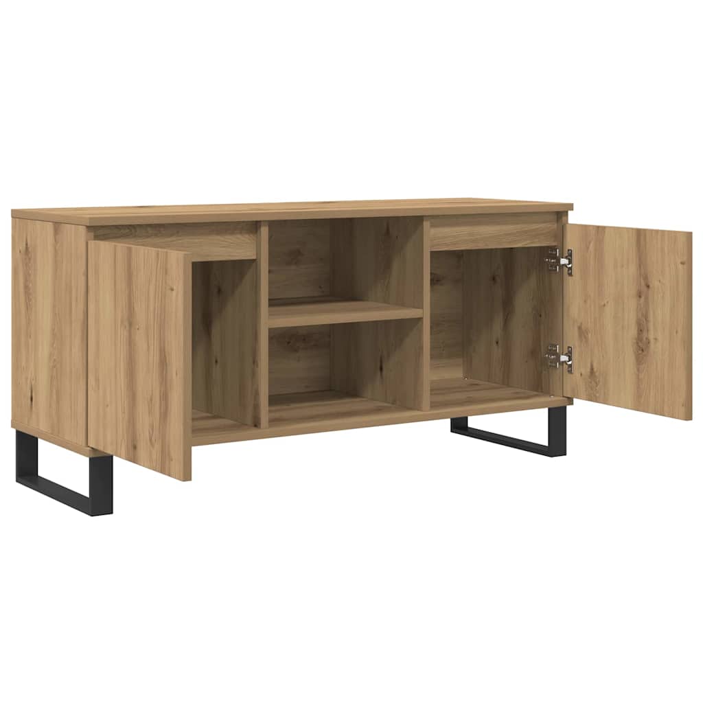 TV Cabinet Artisan Oak 104 x 35 x 50 cm Engineered Wood