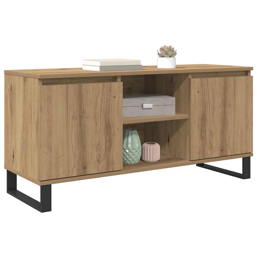 TV Cabinet Artisan Oak 104 x 35 x 50 cm Engineered Wood