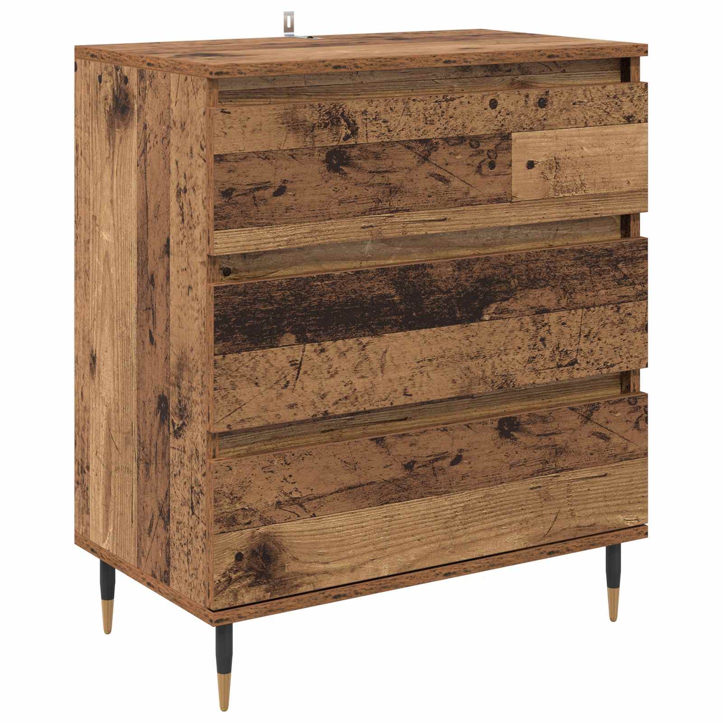 Sideboard with Drawer Old Wood 60 x 35 x 70 cm Engineered Wood
