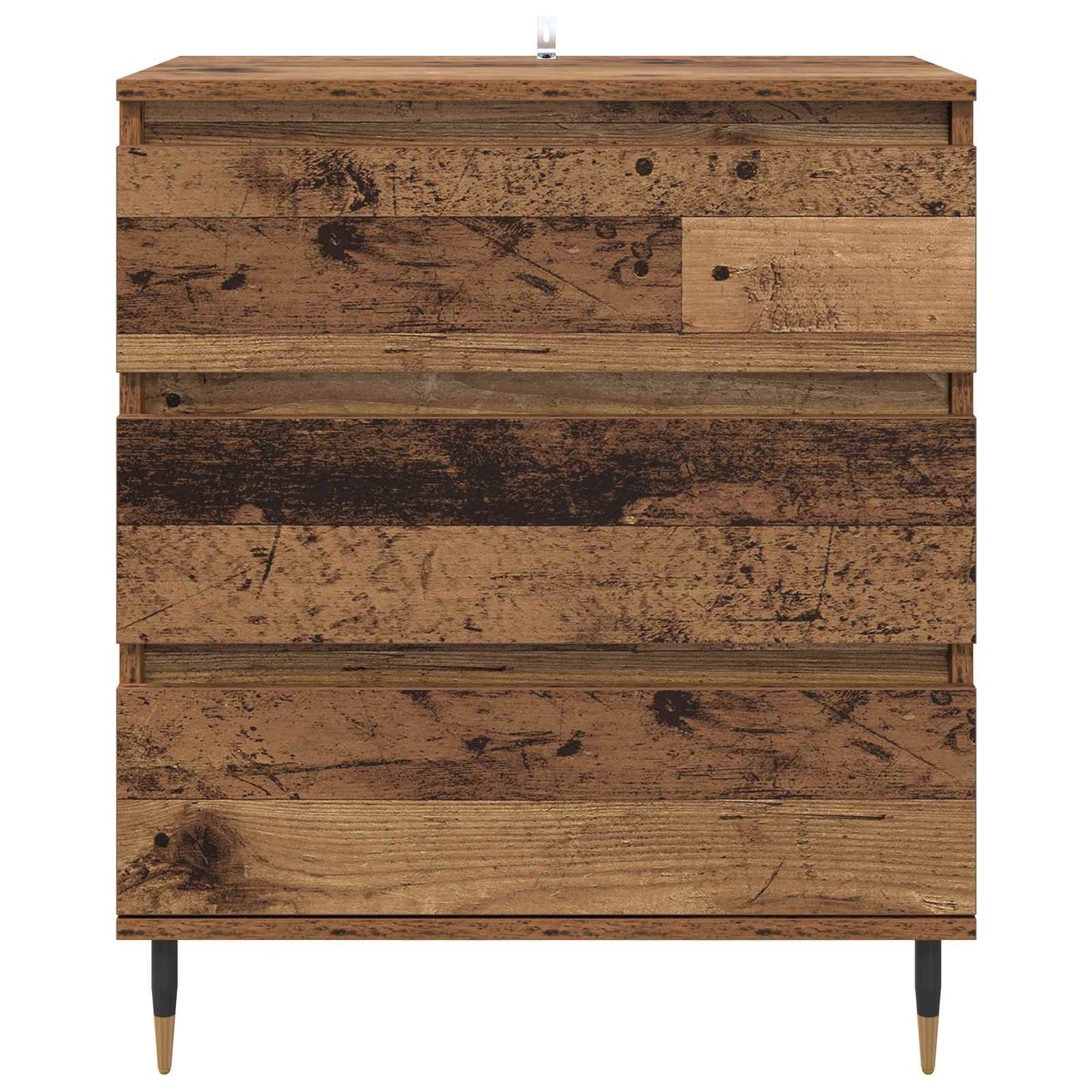 Sideboard with Drawer Old Wood 60 x 35 x 70 cm Engineered Wood