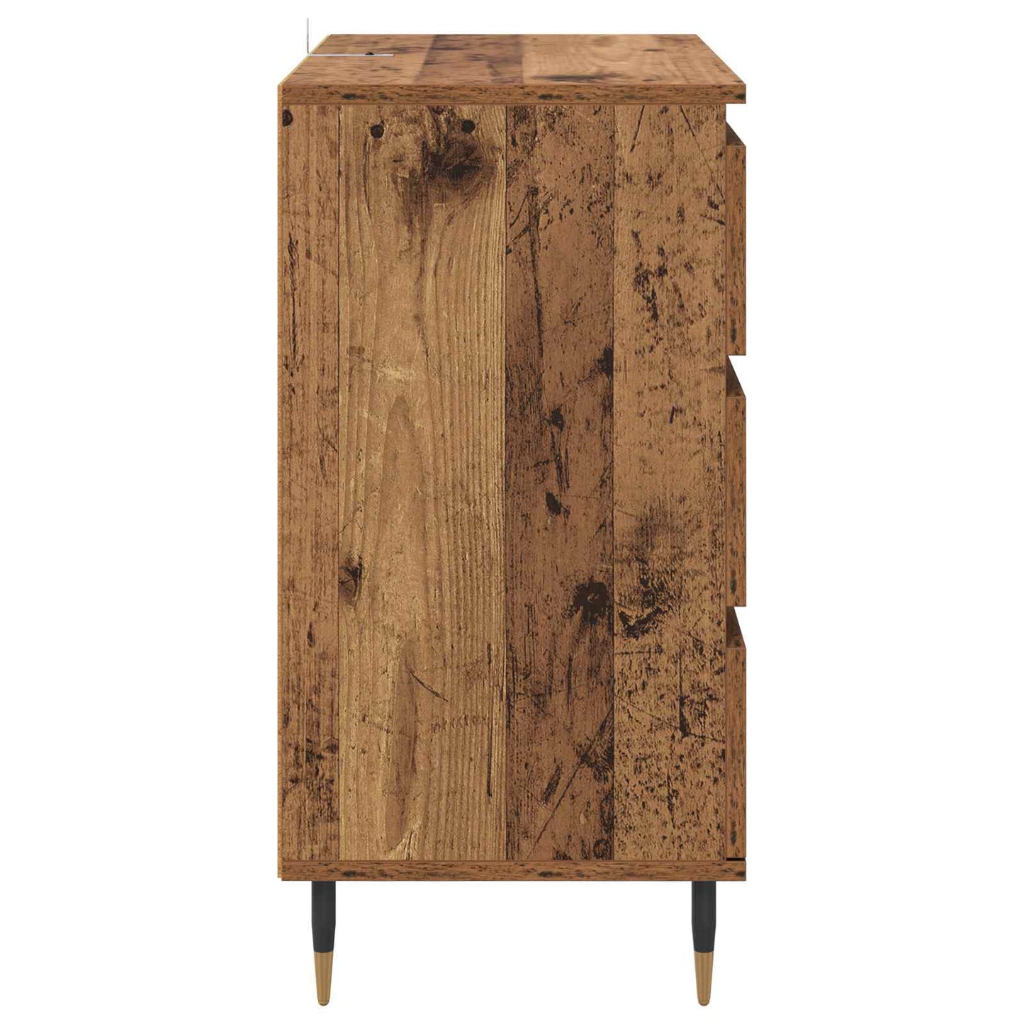 Sideboard with Drawer Old Wood 60 x 35 x 70 cm Engineered Wood