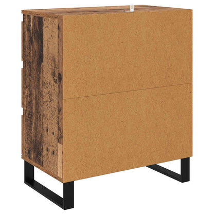 Sideboard with Drawer Old Wood 60 x 35 x 70 cm Engineered Wood