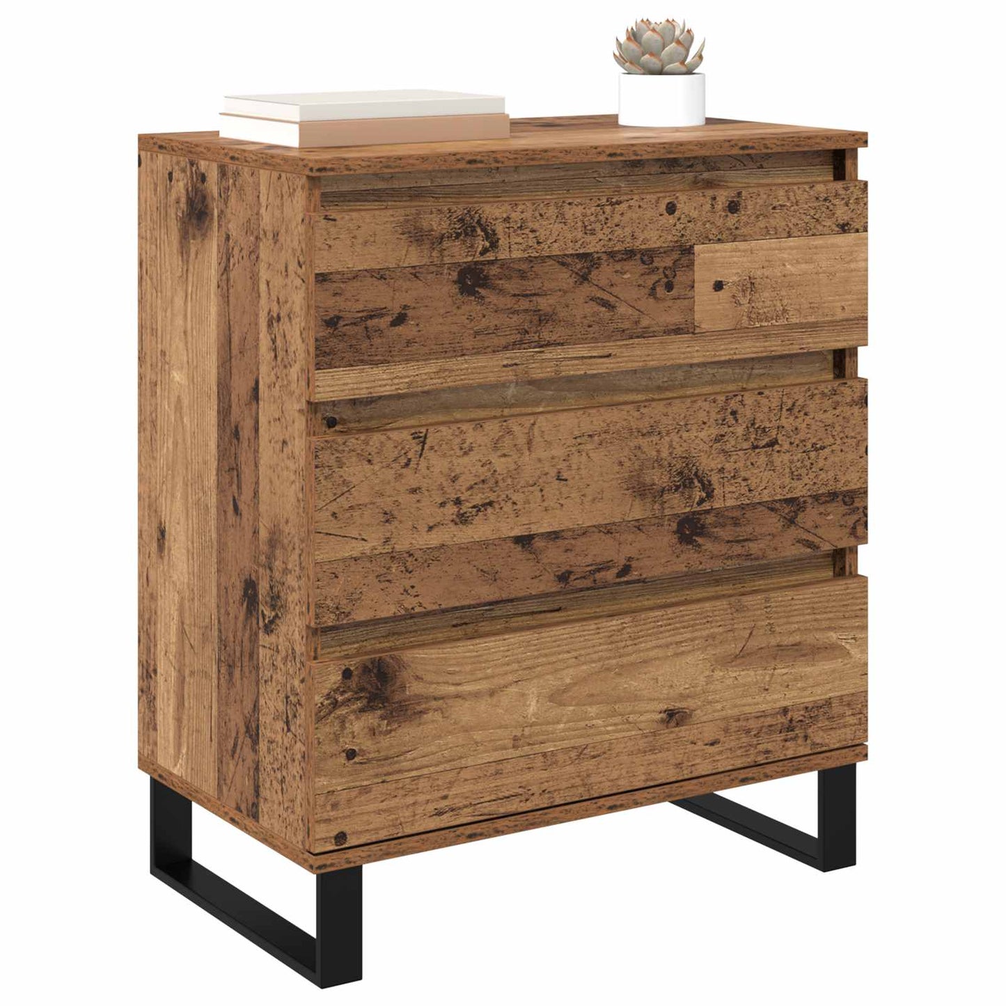 Sideboard Old Wood 60 x 35 x 70 cm Engineered Wood