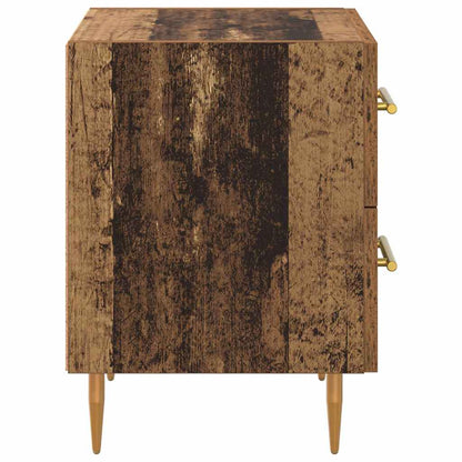 Bedside Cabinet Old Wood 40 x 35 x 47.5 cm Engineered Wood