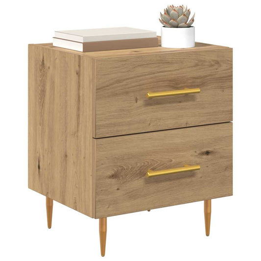 Bedside Cabinet Artisan Oak 40 x 35 x 47.5 cm Engineered Wood