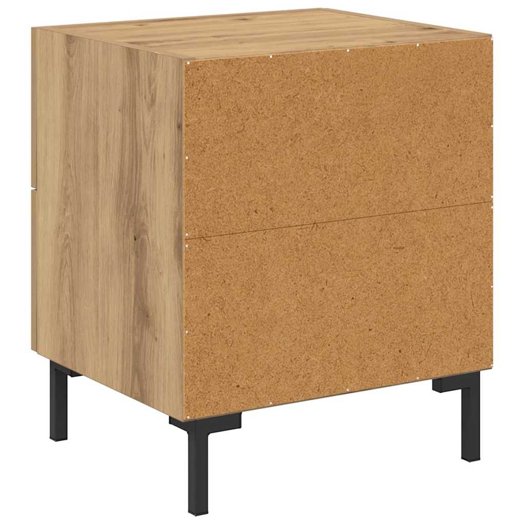 Bedside Cabinet Artisan Oak 40 x 35 x 47.5 cm Engineered Wood