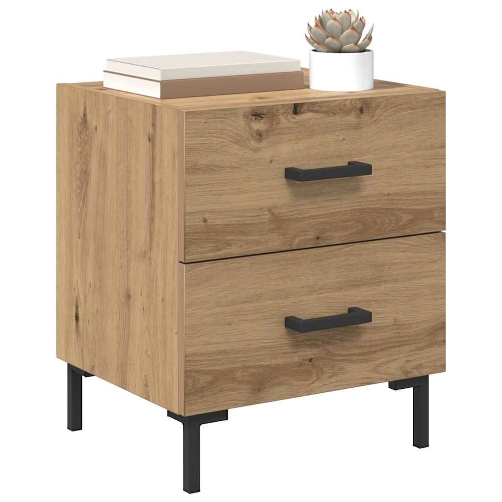 Bedside Cabinet Artisan Oak 40 x 35 x 47.5 cm Engineered Wood