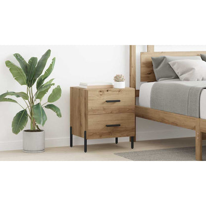Bedside Cabinet Artisan Oak 40 x 35 x 47.5 cm Engineered Wood