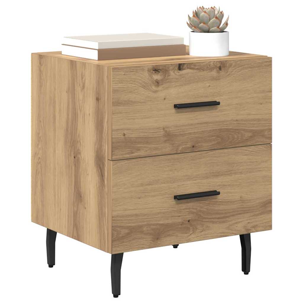 Bedside Cabinet Artisan Oak 40 x 35 x 47.5 cm Engineered Wood
