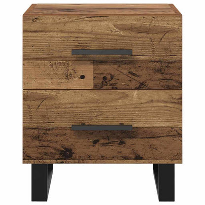 Bedside Cabinet Old Wood 40 x 35 x 47.5 cm Engineered Wood