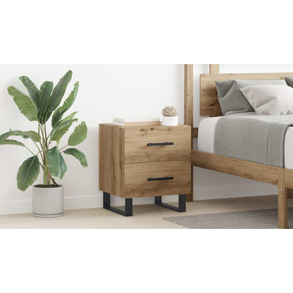 Bedside Cabinet Artisan Oak 40 x 35 x 47.5 cm Engineered Wood