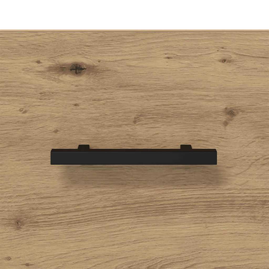 Bedside Cabinet with Drawer 2 pcs Artisan Oak 40 x 35 x 47.5 cm