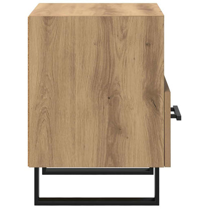 Bedside Cabinet with Drawer 2 pcs Artisan Oak 40 x 35 x 47.5 cm