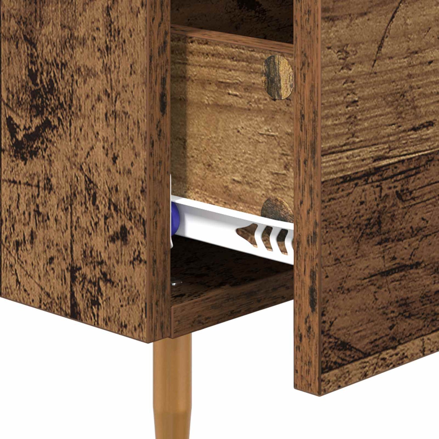 Bedside Cabinet Old Wood 40 x 40 x 66 cm Engineered Wood
