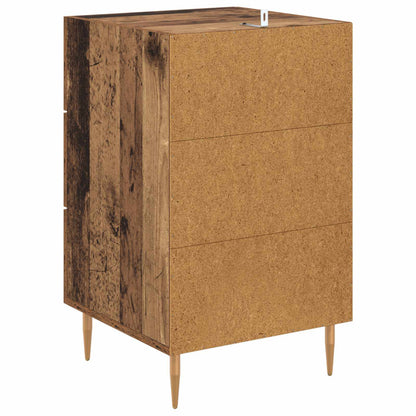 Bedside Cabinet Old Wood 40 x 40 x 66 cm Engineered Wood