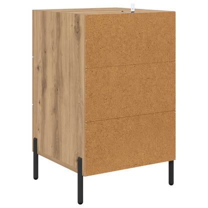 Bedside Cabinet Artisan Oak 40 x 40 x 66 cm Engineered Wood