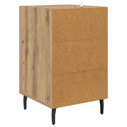 Bedside Cabinet Artisan Oak 40 x 40 x 66 cm Engineered Wood