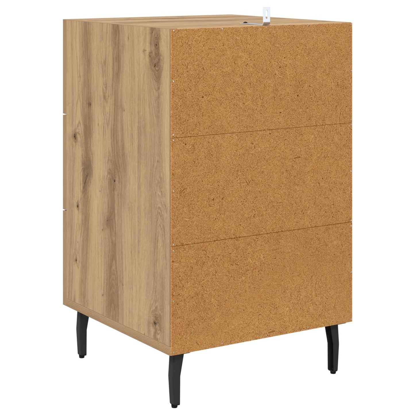Bedside Cabinet Artisan Oak 40 x 40 x 66 cm Engineered Wood