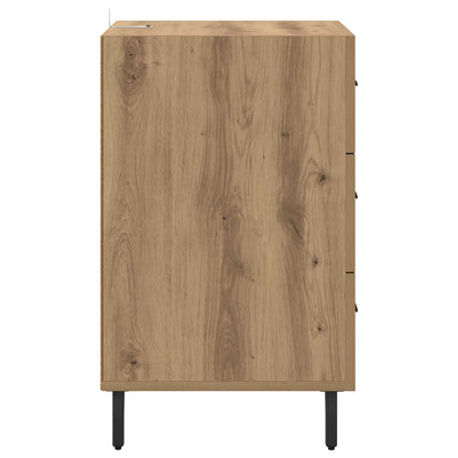 Bedside Cabinet Artisan Oak 40 x 40 x 66 cm Engineered Wood