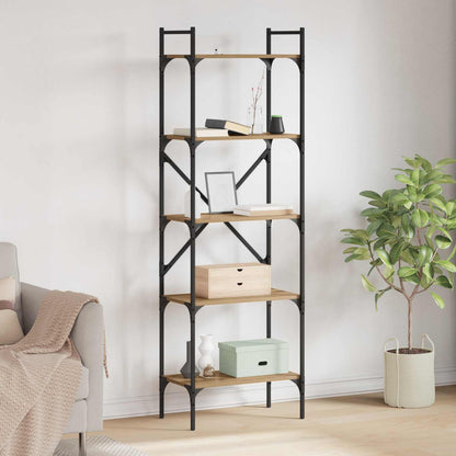 Bookcase Artisan Oak 56 x 32 x 174 cm Engineered Wood