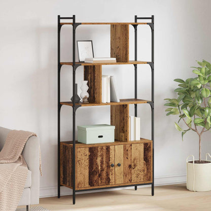 Bookcase 76.5 x 30 x 154.5 cm Engineered Wood